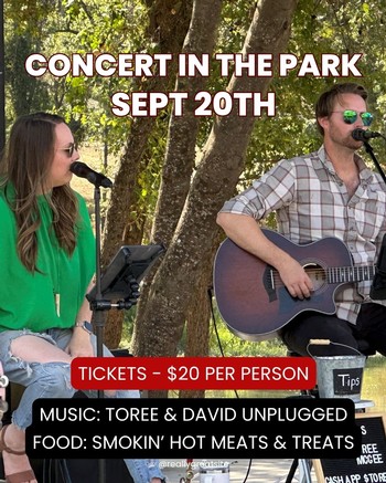 Concert in the Park Sept 2025